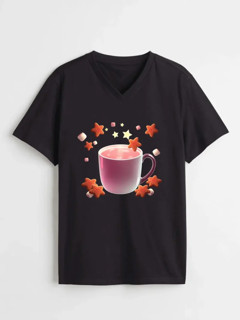 A Mischievous Elf With Glowing Glasses Flixpew T-Shirt - Image 2