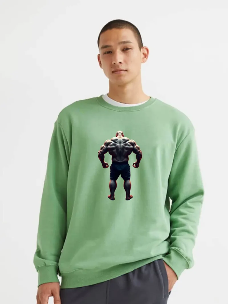 Fueled By Iron  Coffee Sweatshirt