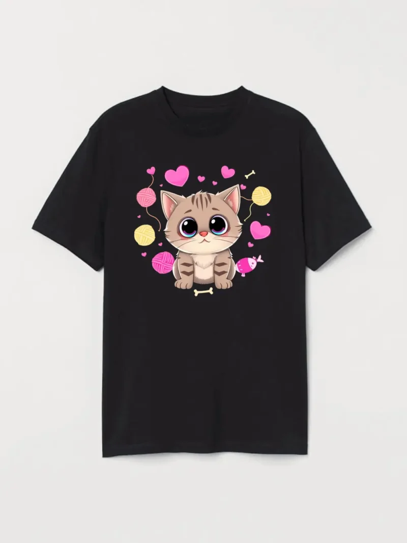 Im Only Talking To My Cat Today Flixpew T-Shirt - Image 2