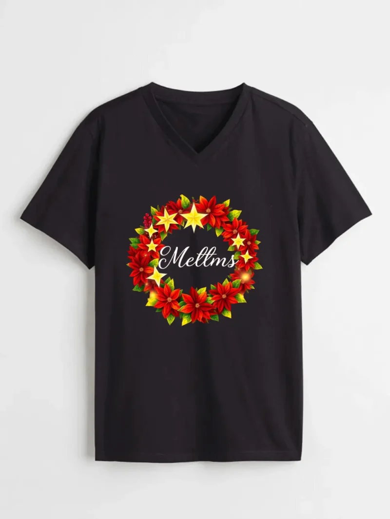 Merry Christmas Ya Filthy Animal Flixpew T-Shirt - Image 2