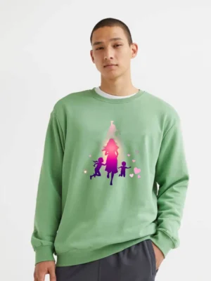 Motherhood Powered By Love Sustained By Coffee Flixpew Sweatshirt