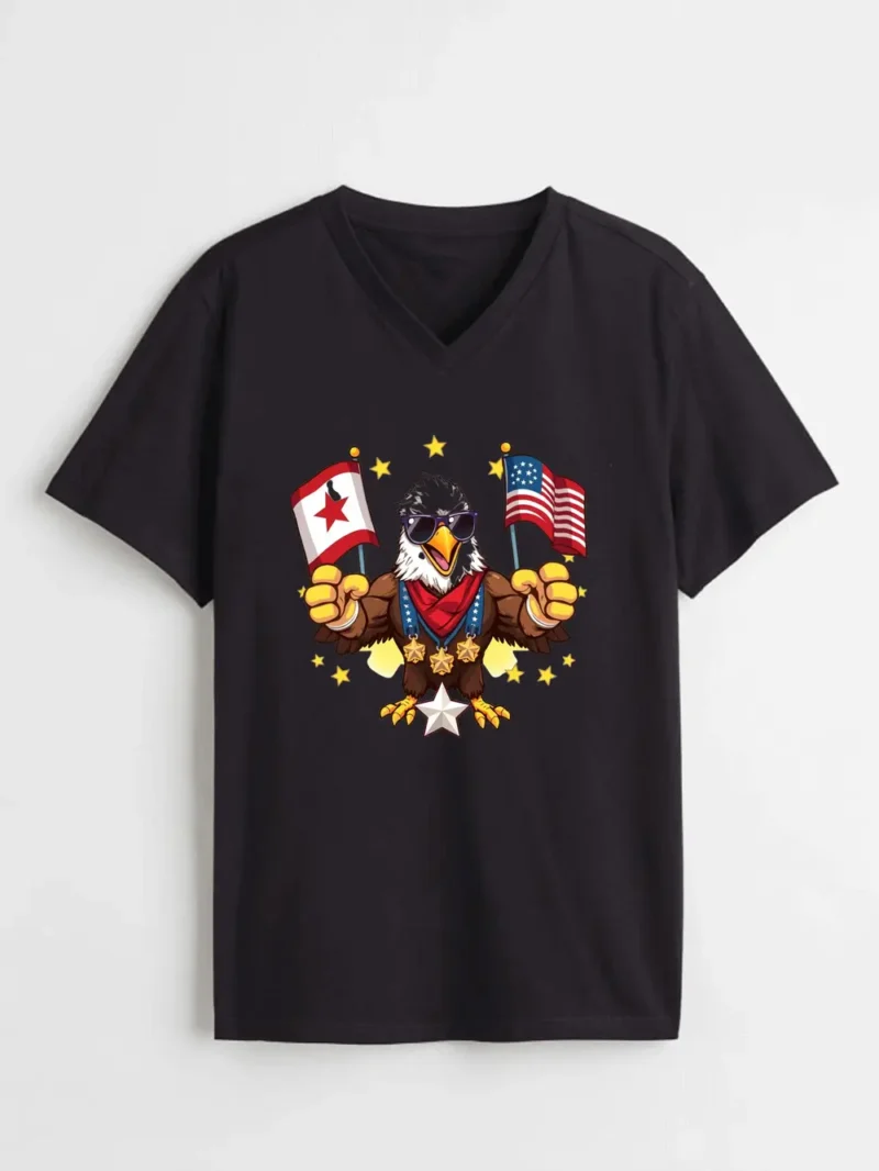 Star Spangled And Sassy Flixpew T-Shirt - Image 2
