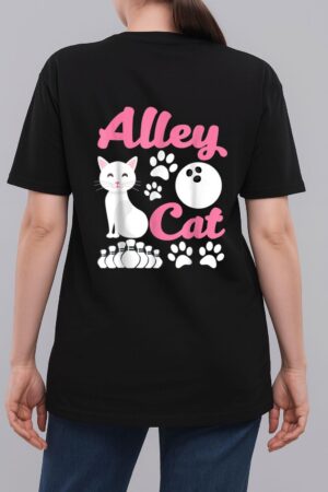Alley C.at - Funny Bowling Woman T-Shirt