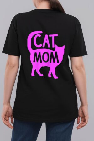 Best Cat Mom Mothers Day Women Kitty Mommy Mama Christmas Woman T-Shirt