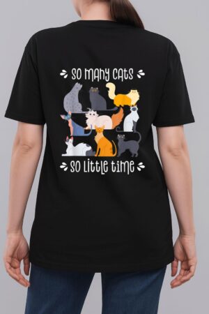 Cat , Cat Owner , Cat Lover Gift, Cute Cat Woman T-Shirt