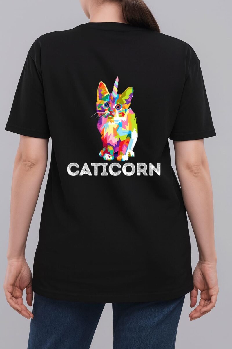 Caticorn Unicorn Cat Unikitty Kittycorn Meow Girls Women Woman T-Shirt