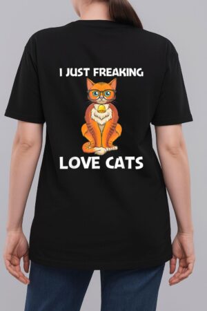 Cute Cat Design For Men Women Kitten Feline Pet Cat Lovers Woman T-Shirt