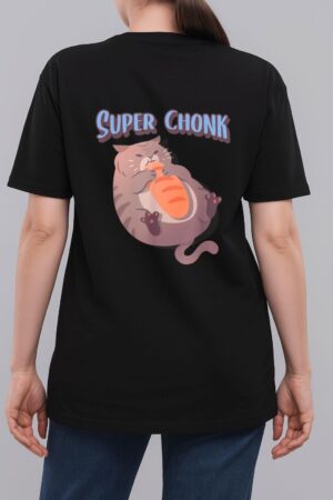 Fat Chonky Cat Meme Lovers Heckin' Chonker Super Chonk Cat Woman T-Shirt