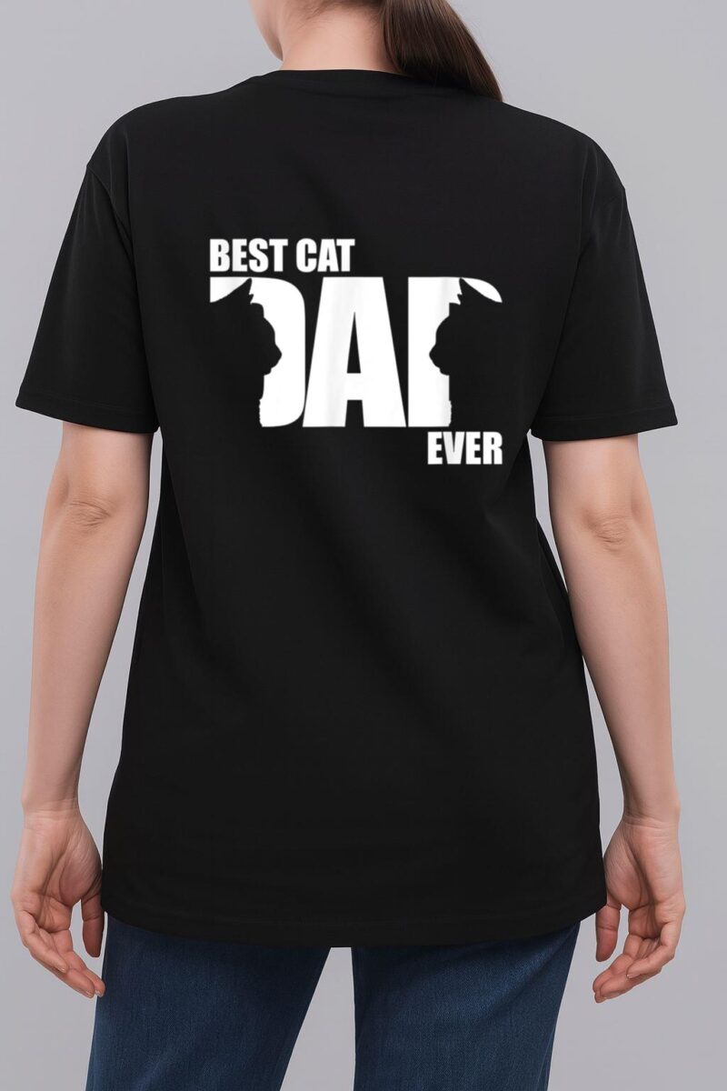 Funny Cat Daddy  Best Cat Dad Ever Woman T-Shirt