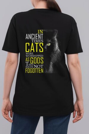 In Ancient Imes Cats Were Worshipped As Gods Cat Woman T-Shirt