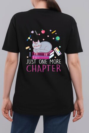 Lovely Kitten Book And Cat Lover One More Chapter Woman T-Shirt