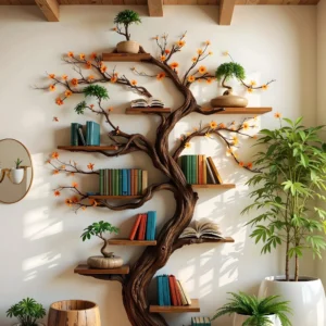 Book Tree Shelf, Organize Your Collection with Style