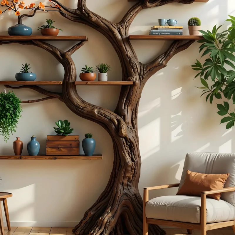 Book Tree Shelf, Organize Your Collection with Style gifts for relatives