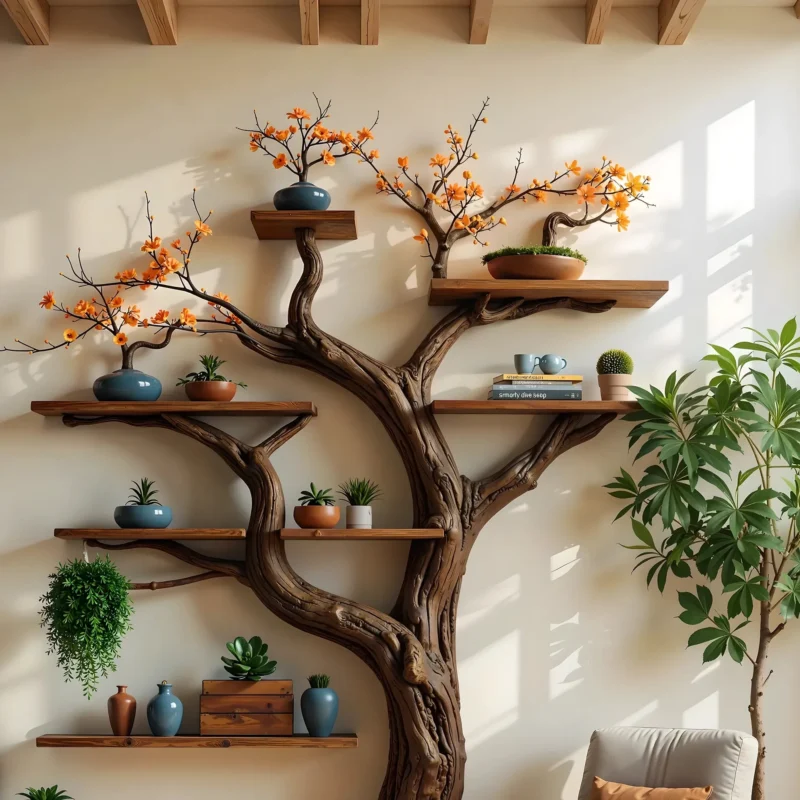 Book Tree Shelf, Organize Your Collection with Style gifts for relatives - Image 2
