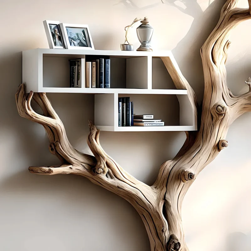 Bookcases for home decoration, tree-shaped bookcases for wall decoration - Image 2