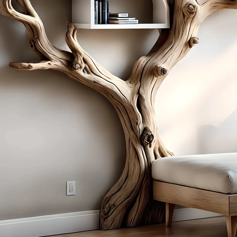 Bookcases for home decoration, tree-shaped bookcases for wall decoration - Image 3