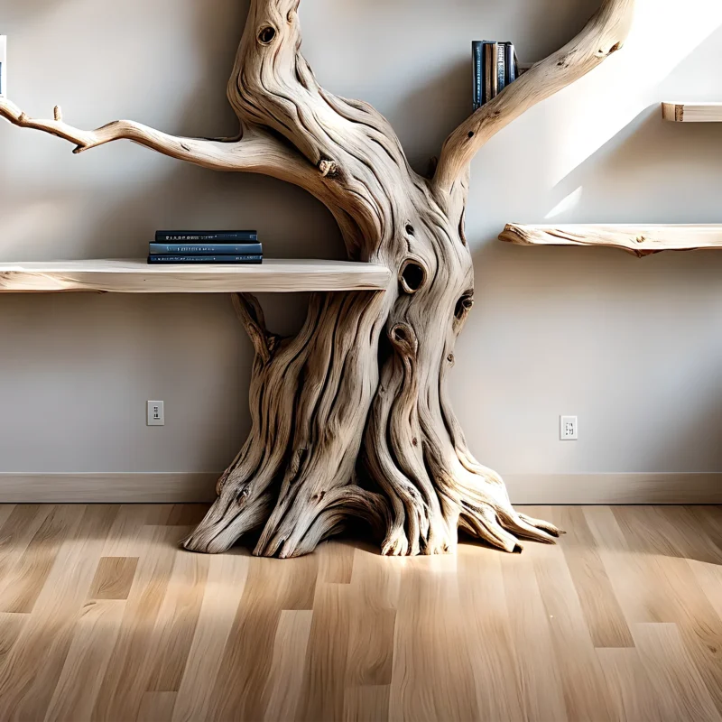 Bookshelf shaped like old trees, perennial trees, bookshelf for home decoration - Image 2