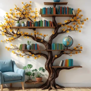 Elegant Tree Bookshelf, A Must-Have for Book Enthusiasts