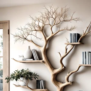 Wall corner shelves, decorative bookshelves