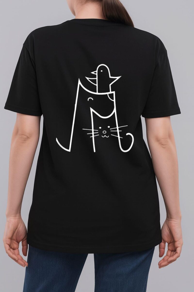 Meow Cat Shirt Meow Kitty Meow I'm A Cat Halloween Costume Woman T-Shirt