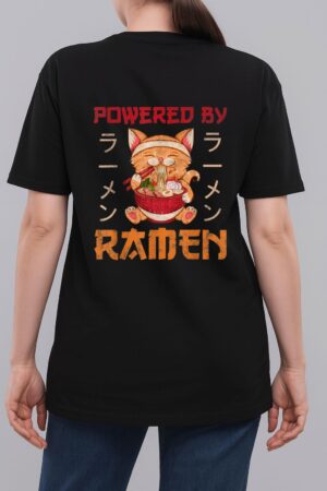 Ramen Cat Kawaii Anime Japanese Food Gift Woman T-Shirt