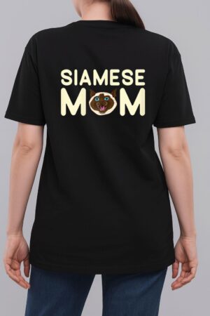 Siamese Cat Mom Woman T-Shirt