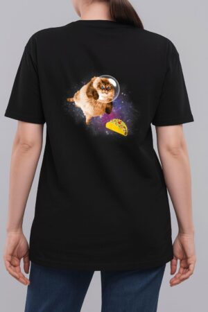 Taco Cat , Funny Taco Cat In Space , Taco Cat Woman T-Shirt