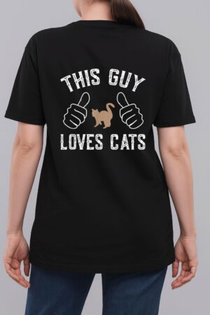 This Guy Loves Cats  for Cat Lover Woman T-Shirt