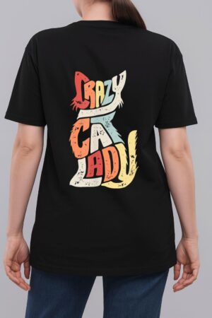 Vintage Crazy Cat Lady Funny Cat Meow Woman T-Shirt